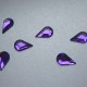 5000 St. Schmucksteine aus Acryl, Tropfen 6 x 10 mm (violett)