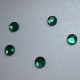 5000 St. Schmucksteine aus Acryl, Runde 5 mm (grün)