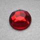 1000 St. Schmucksteine aus Acryl, Runde 10 mm (rot)