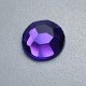 2000 St. Schmucksteine aus Acryl, Runde 10 mm (violett)