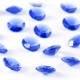 100 St. Diamanten Konfetti 12 mm, Tisch Kristalle (blau)