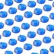 750 St. Selbstklebende Schmucksteine, (verbunden) 4 mm (blau)