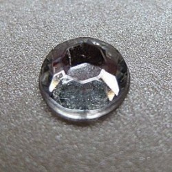 100 St. Selbstklebende Schmucksteine - Runde 5 mm (kristall farbe)