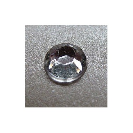 100 St. Selbstklebende Schmucksteine - Runde 5 mm (kristall farbe)