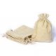 10 st. Jutesäckchen 7 cm x 9 cm (ecru)