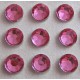 176 St. Selbstklebende Schmucksteine - Runde 2 mm (rosa)