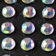 100 St. Selbstklebende Schmucksteine - Runde 5 mm (opal)